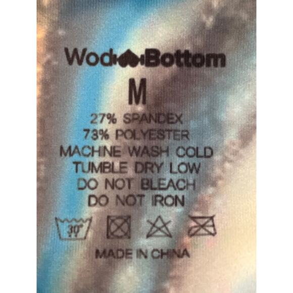 Wod Bottom Medium Watercolor Athletic Shorts - Picture 3 of 5